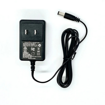 Photizo Vetcare replacement charging adapter, 12V power supply compatible with light therapy devices