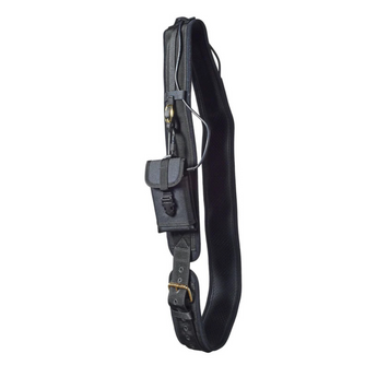 Large Surcingle with Battery Pack Clip-On Holster strap system for portable light therapy setups